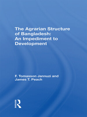cover image of The Agrarian Structure of Bangladesh